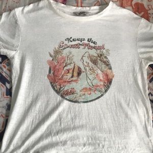 Arnhem Keep the Coral Floral Tee